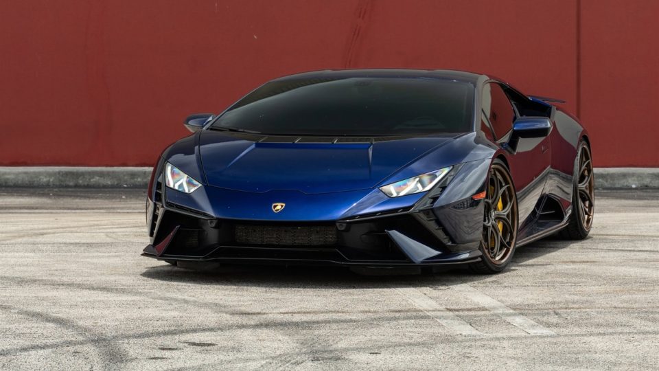 Lamborghini Huracan Tecnica | Blu Grifo | on ANRKY S3-X0 | Satin Bronze