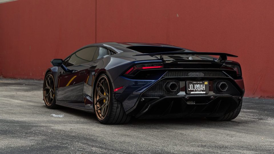 Lamborghini Huracan Tecnica | Blu Grifo | on ANRKY S3-X0 | Satin Bronze