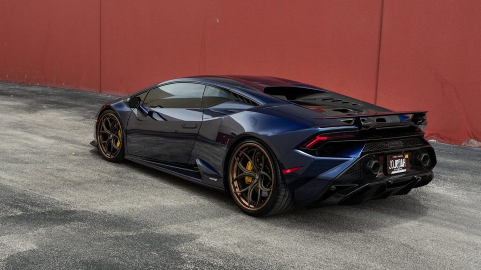 Lamborghini Huracan Tecnica | Blu Grifo | on ANRKY S3-X0 | Satin Bronze