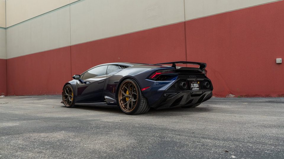 Lamborghini Huracan Tecnica | Blu Grifo | on ANRKY S3-X0 | Satin Bronze