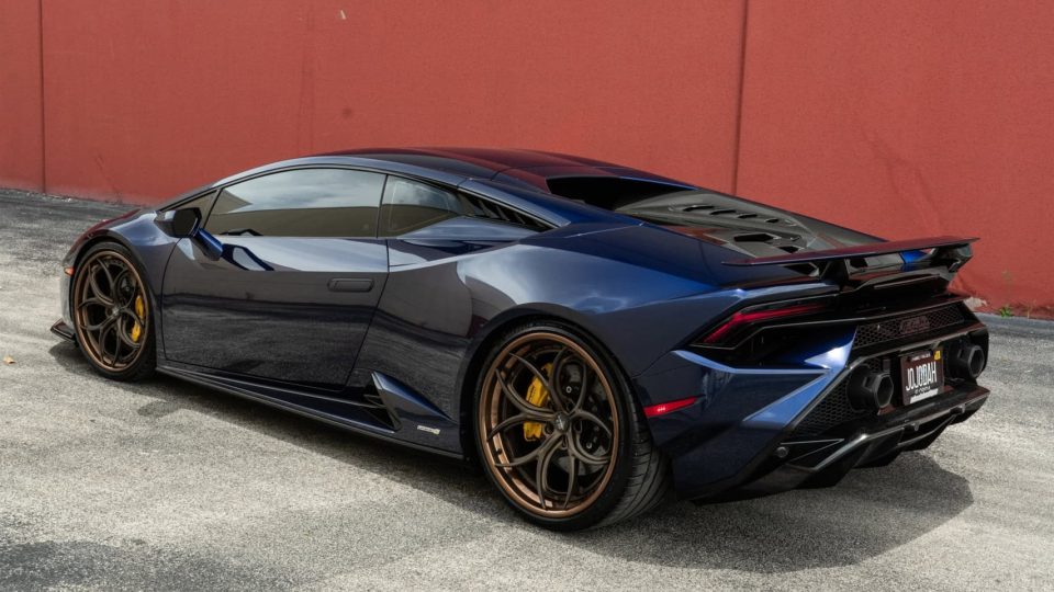 Lamborghini Huracan Tecnica | Blu Grifo | on ANRKY S3-X0 | Satin Bronze
