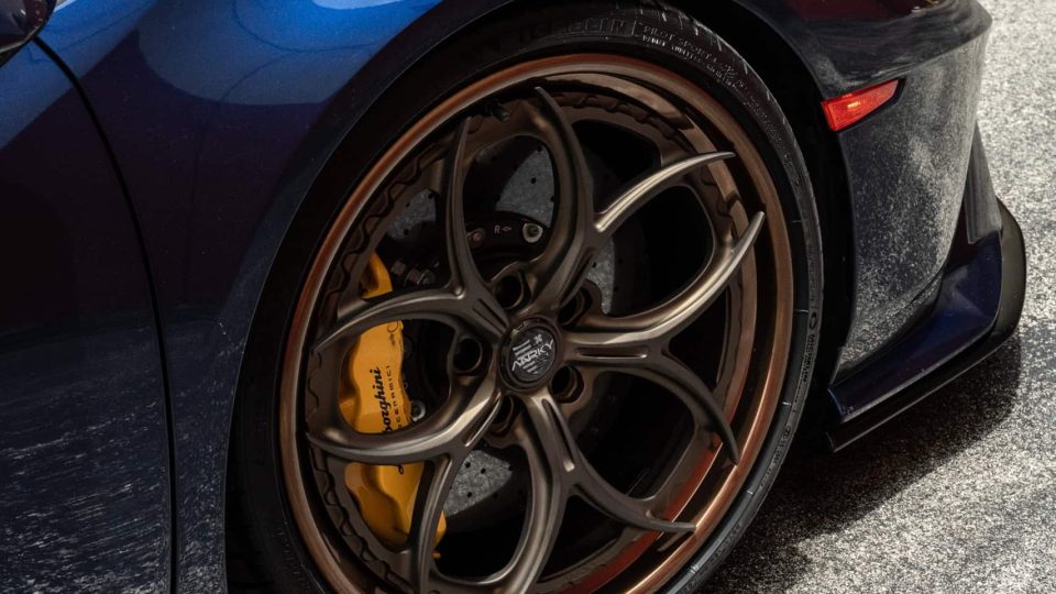 Lamborghini Huracan Tecnica | Blu Grifo | on ANRKY S3-X0 | Satin Bronze