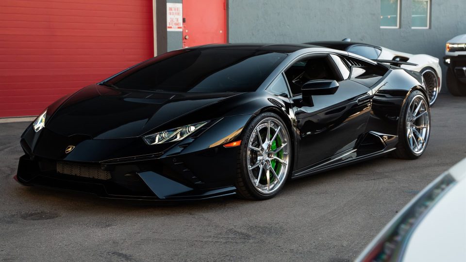 Lamborghini Huracan Tecnica | Nero Noctis | on ANRKY AN32 | Polished Clear
