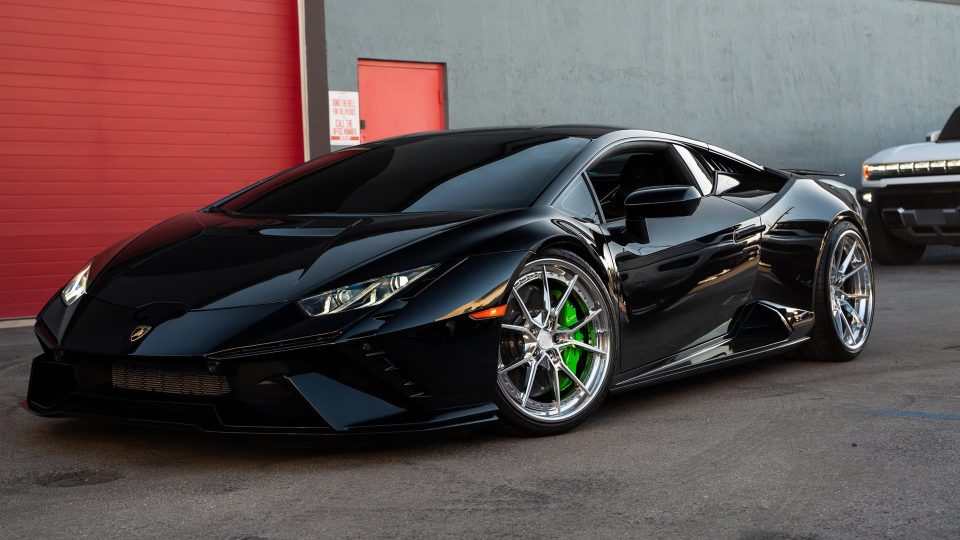 Lamborghini Huracan Tecnica | Nero Noctis | on ANRKY AN32 | Polished Clear