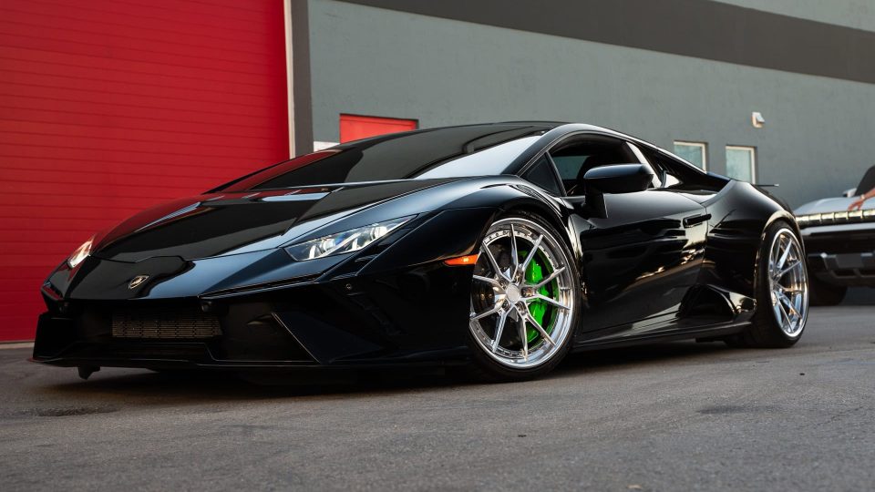 Lamborghini Huracan Tecnica | Nero Noctis | on ANRKY AN32 | Polished Clear