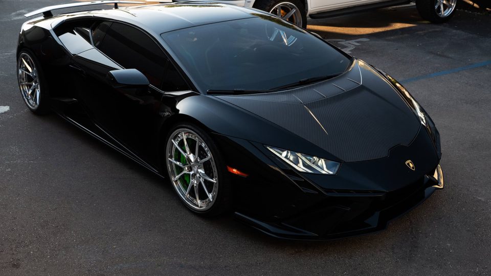 Lamborghini Huracan Tecnica | Nero Noctis | on ANRKY AN32 | Polished Clear