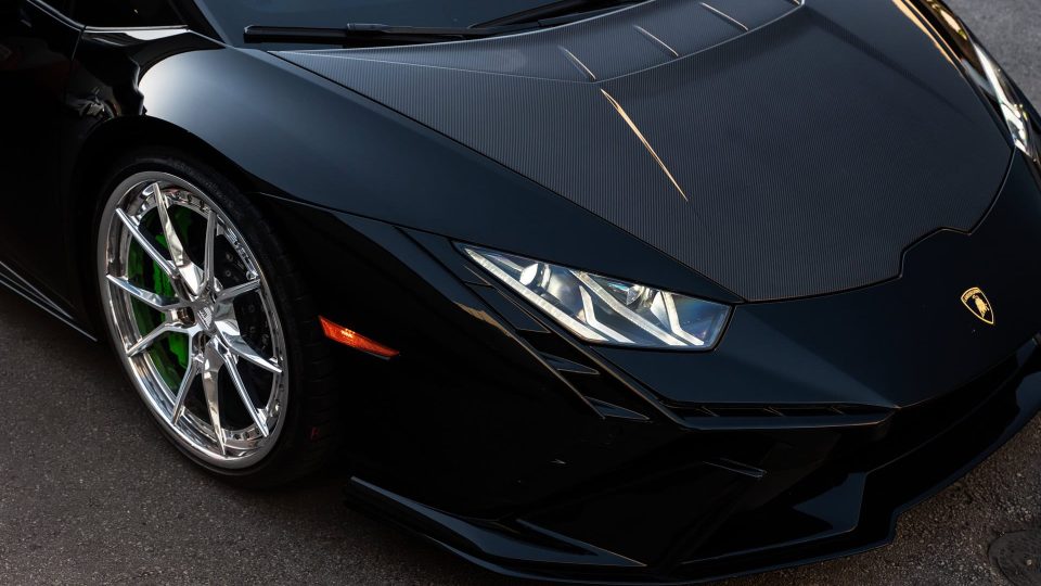 Lamborghini Huracan Tecnica | Nero Noctis | on ANRKY AN32 | Polished Clear