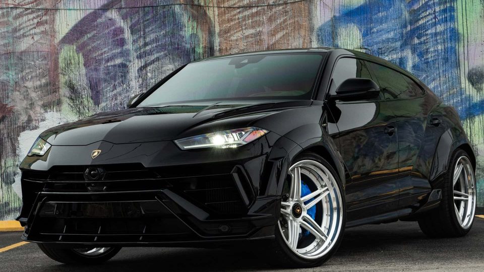 Lamborghini Urus S | Nero Noctis | 1016 Vision Widebody | on 1886 XR-003 Wheels | Brushed Clear