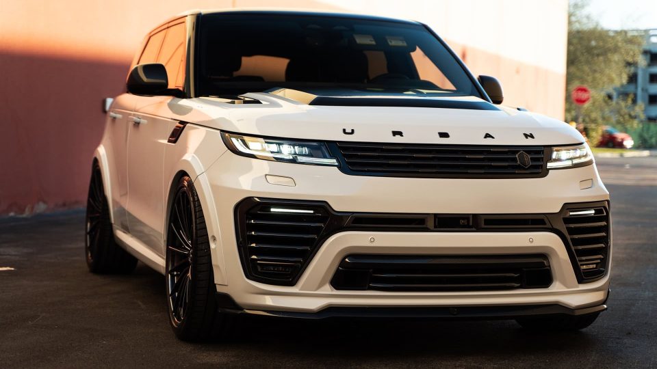 Land Rover Range Rover on Urban Auto Body Kit and 1886 Wheels