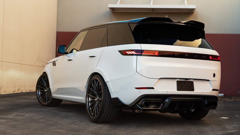 Land Rover Range Rover on Urban Auto Body Kit and 1886 Wheels