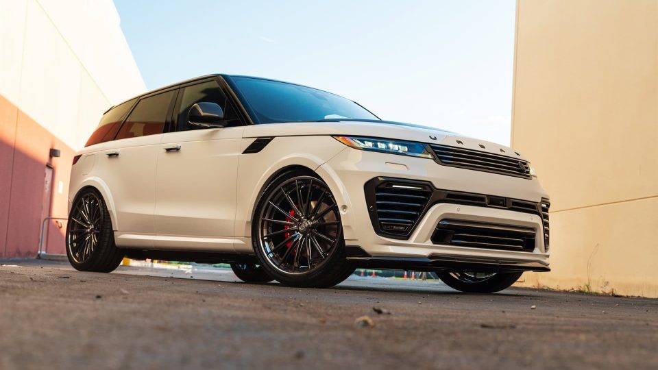 Land Rover Range Rover on Urban Auto Body Kit and 1886 Wheels