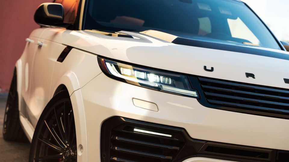 Land Rover Range Rover on Urban Auto Body Kit and 1886 Wheels