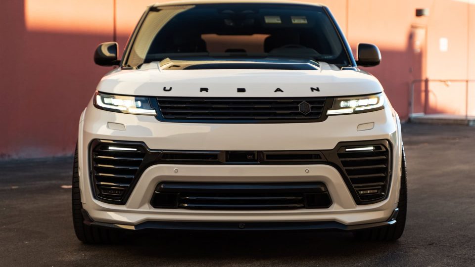 Land Rover Range Rover on Urban Auto Body Kit and 1886 Wheels