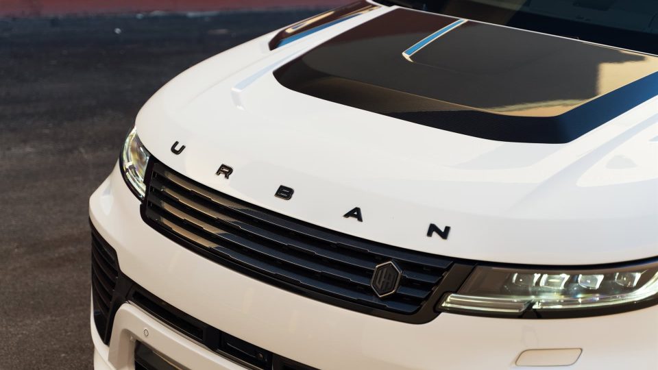 Land Rover Range Rover on Urban Auto Body Kit and 1886 Wheels