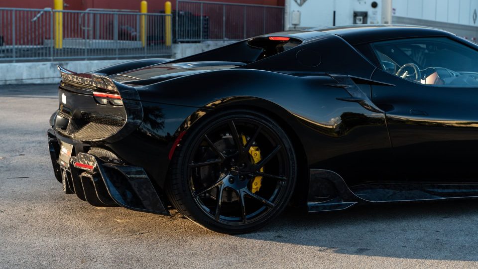 Mansory 296 GTB | Nero | on Mansory YT.5 | Gloss Black