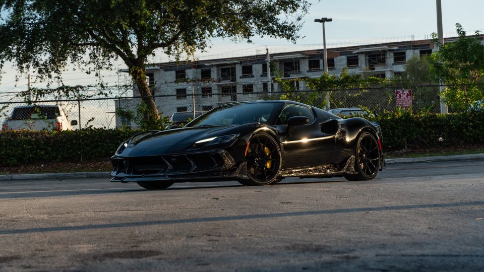 Mansory 296 GTB | Nero | on Mansory YT.5 | Gloss Black