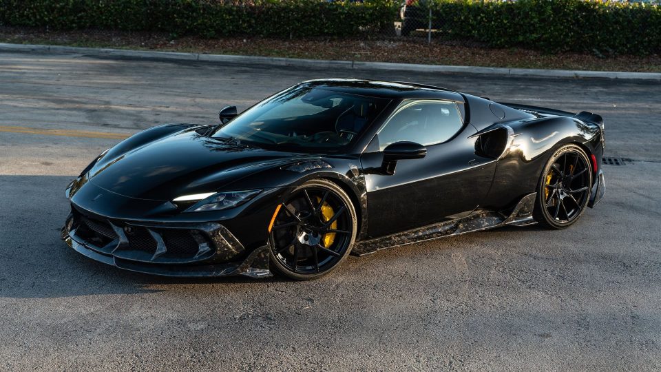 Mansory 296 GTB | Nero | on Mansory YT.5 | Gloss Black