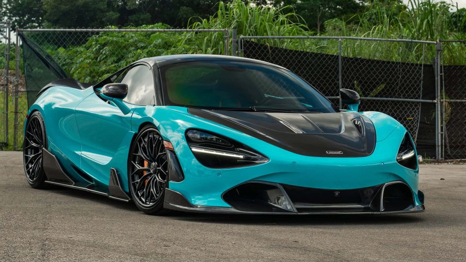 McLaren 720 | | on 1886 XR018 | Satin Black