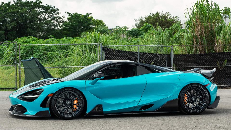 McLaren 720 | | on 1886 XR018 | Satin Black