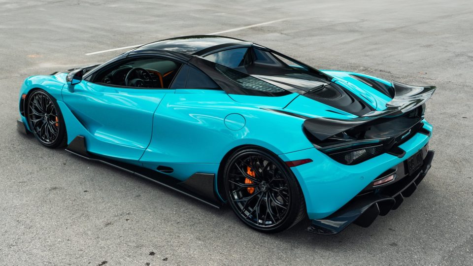 McLaren 720 | | on 1886 XR018 | Satin Black