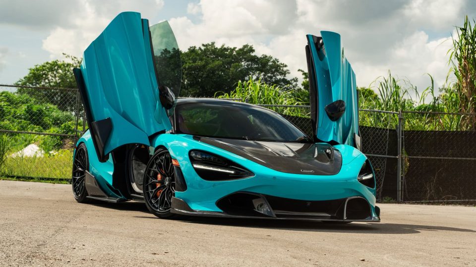 McLaren 720 | | on 1886 XR018 | Satin Black