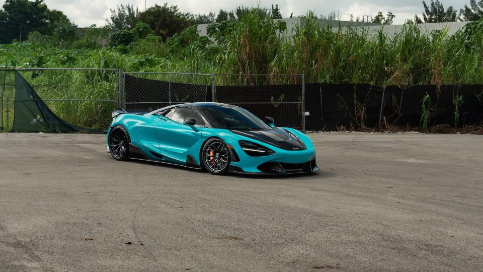 McLaren 720 | | on 1886 XR018 | Satin Black
