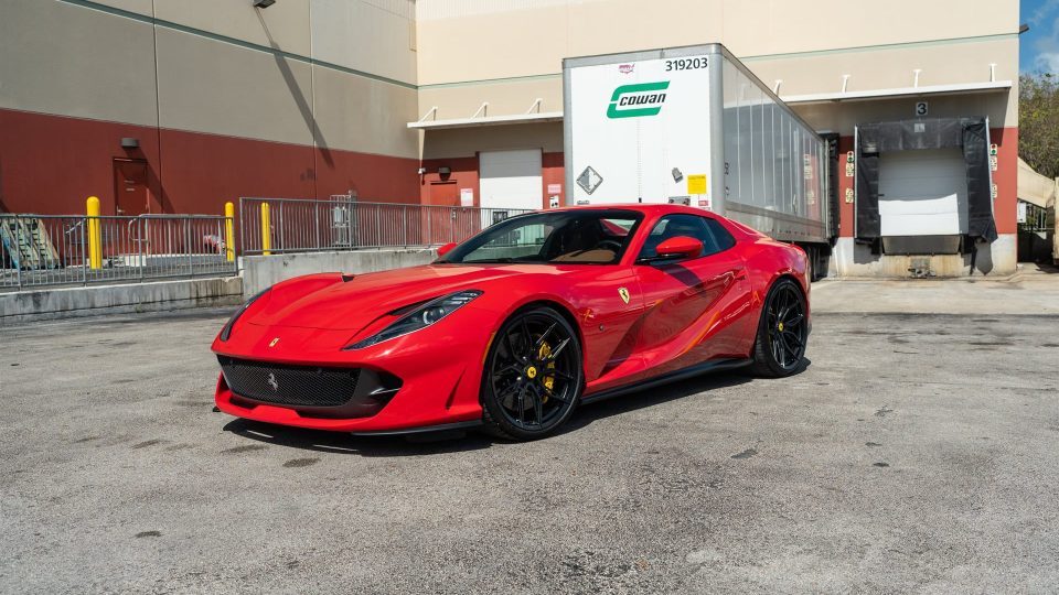 Ferrari 812 GTS | Rosso Corza | on Novitec NF11 | Satin Black