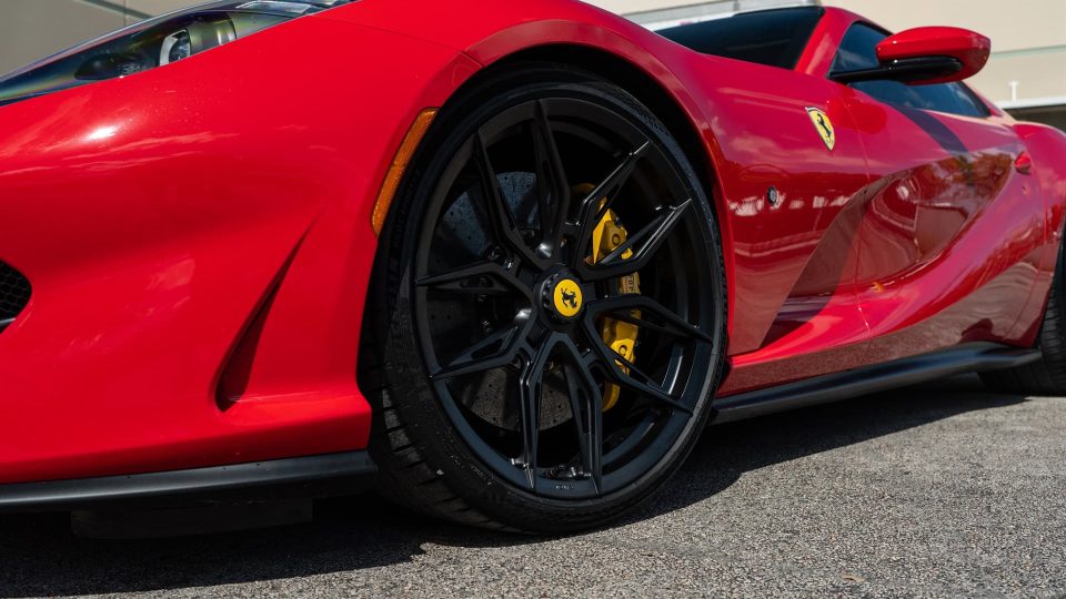 Ferrari 812 GTS | Rosso Corza | on Novitec NF11 | Satin Black