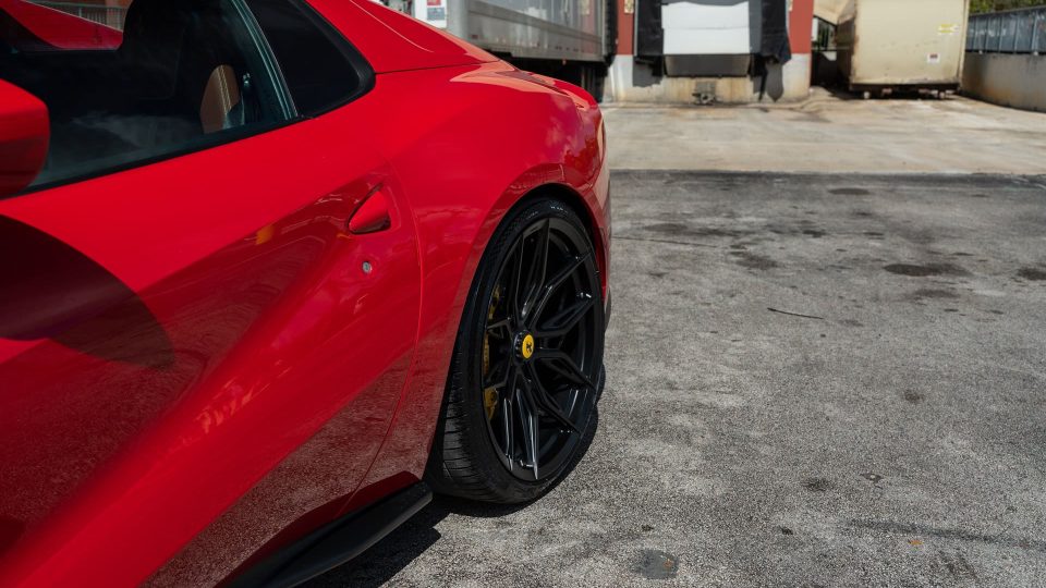 Ferrari 812 GTS | Rosso Corza | on Novitec NF11 | Satin Black