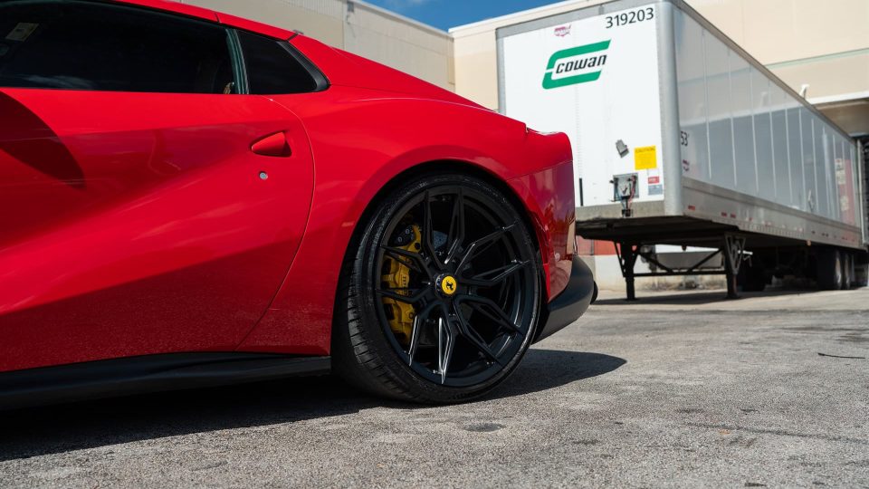 Ferrari 812 GTS | Rosso Corza | on Novitec NF11 | Satin Black