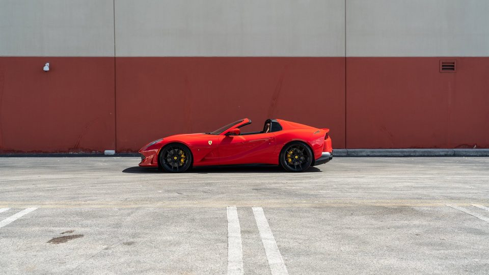 Ferrari 812 GTS | Rosso Corza | on Novitec NF11 | Satin Black