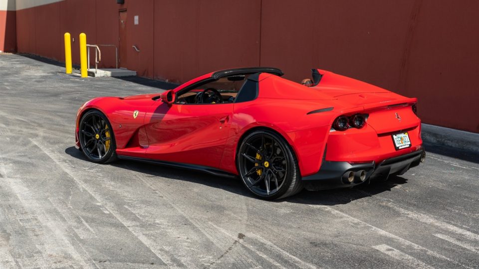 Ferrari 812 GTS | Rosso Corza | on Novitec NF11 | Satin Black