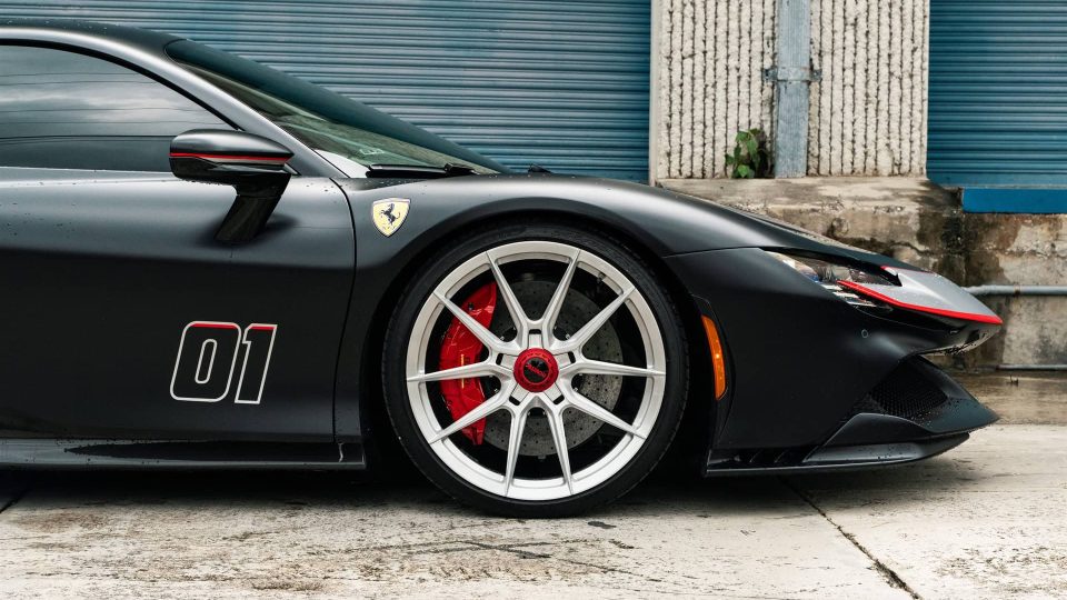 Ferrari SF90 | Nero Assetto Fiorano | on Novitec NF-10 | Brushed Clear