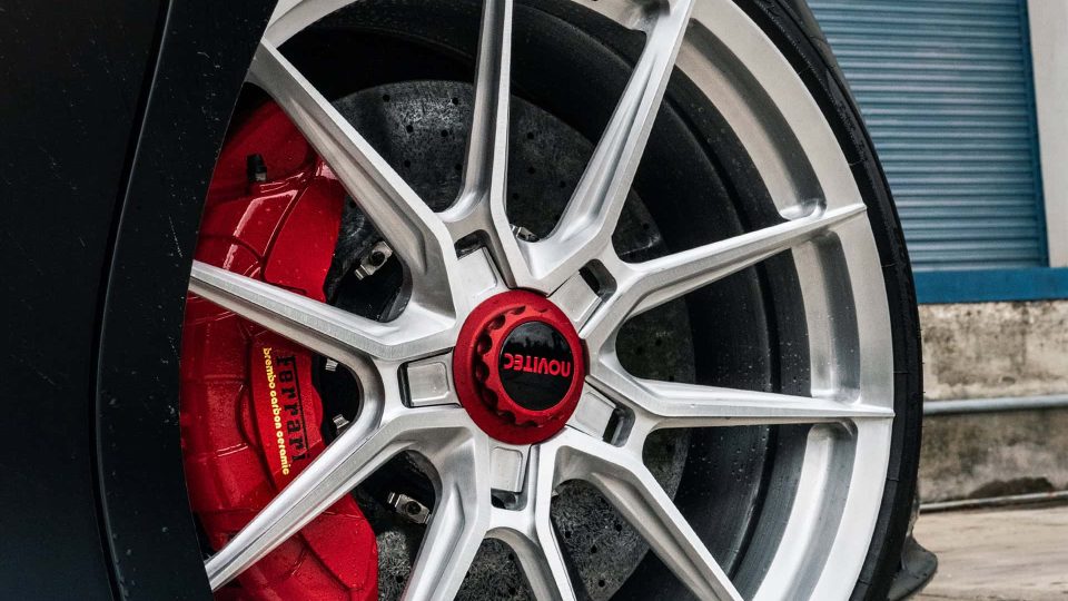 Ferrari SF90 | Nero Assetto Fiorano | on Novitec NF-10 | Brushed Clear