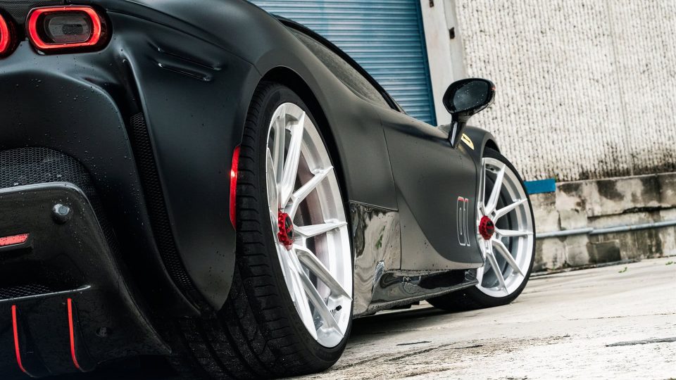 Ferrari SF90 | Nero Assetto Fiorano | on Novitec NF-10 | Brushed Clear