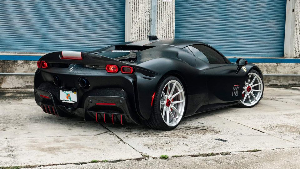 Ferrari SF90 | Nero Assetto Fiorano | on Novitec NF-10 | Brushed Clear