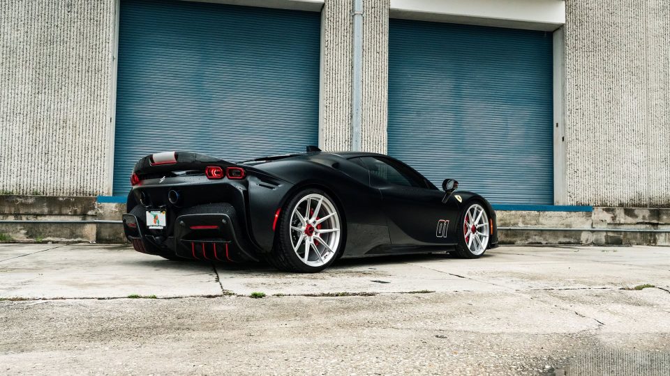 Ferrari SF90 | Nero Assetto Fiorano | on Novitec NF-10 | Brushed Clear