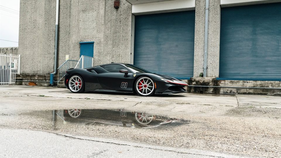 Ferrari SF90 | Nero Assetto Fiorano | on Novitec NF-10 | Brushed Clear