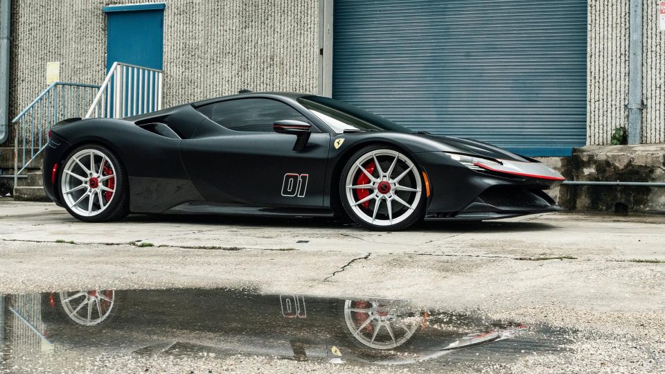 Ferrari SF90 | Nero Assetto Fiorano | on Novitec NF-10 | Brushed Clear