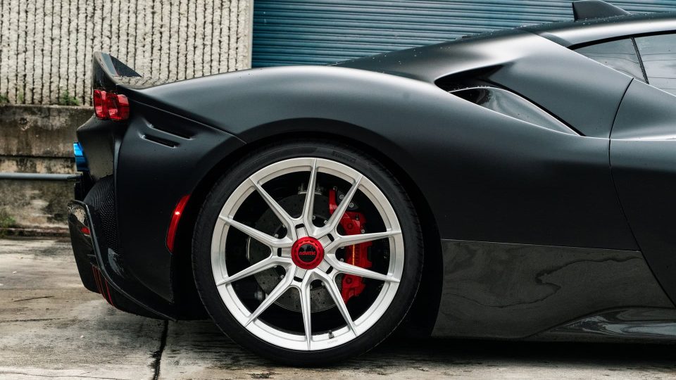 Ferrari SF90 | Nero Assetto Fiorano | on Novitec NF-10 | Brushed Clear