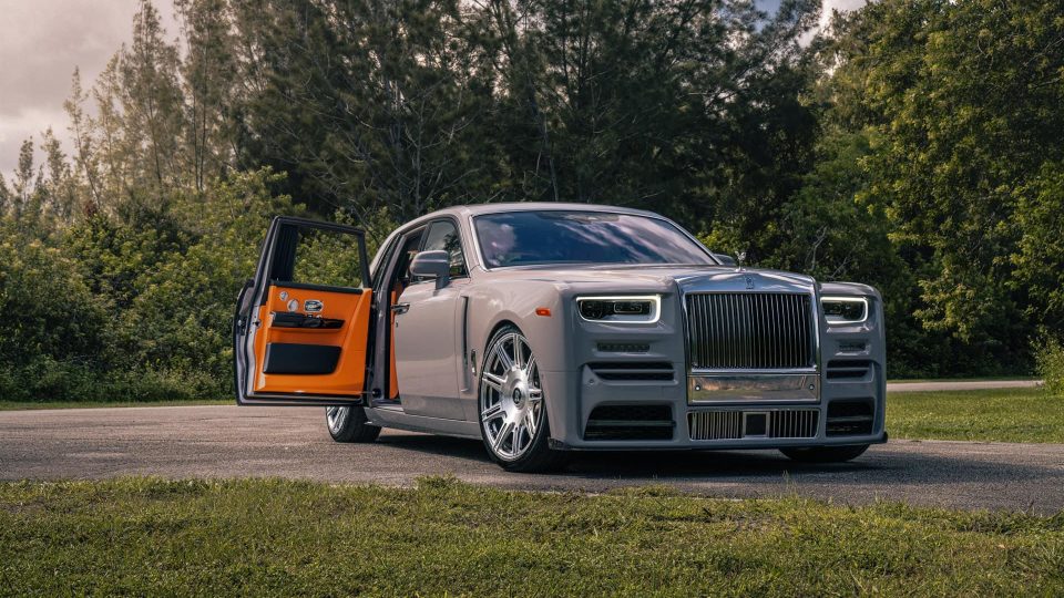 Rolls Royce Phantom on Mansory Kit