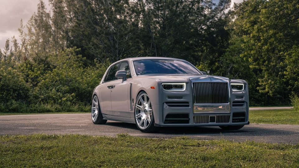 Rolls Royce Phantom on Mansory Kit