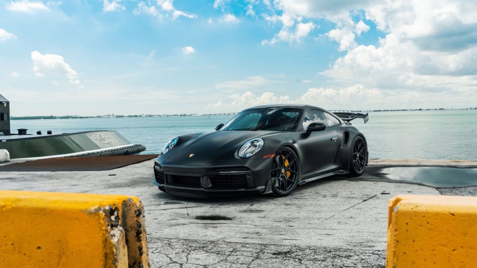 MANSORY 992 Turbo S | Black | on HRE R101 LW | Satin Black