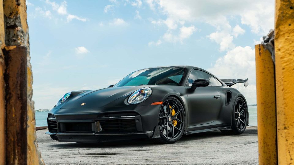 MANSORY 992 Turbo S | Black | on HRE R101 LW | Satin Black