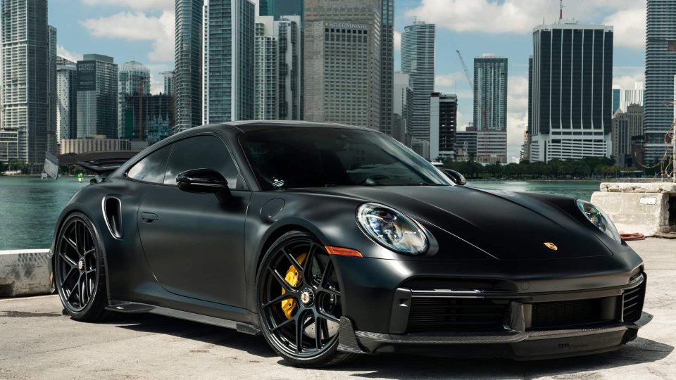 MANSORY 992 Turbo S | Black | on HRE R101 LW | Satin Black