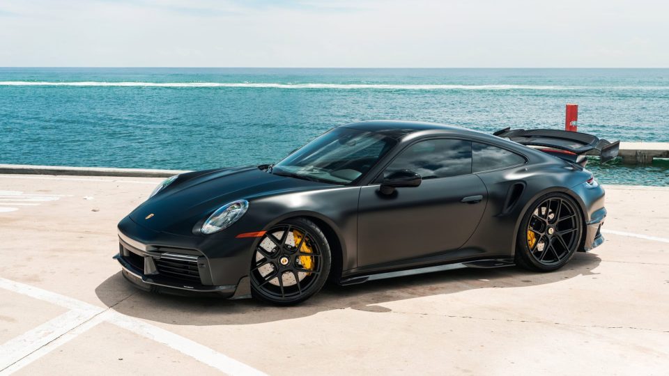 MANSORY 992 Turbo S | Black | on HRE R101 LW | Satin Black