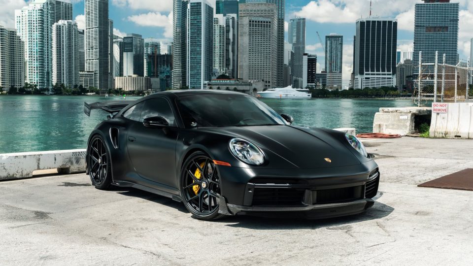 MANSORY 992 Turbo S | Black | on HRE R101 LW | Satin Black