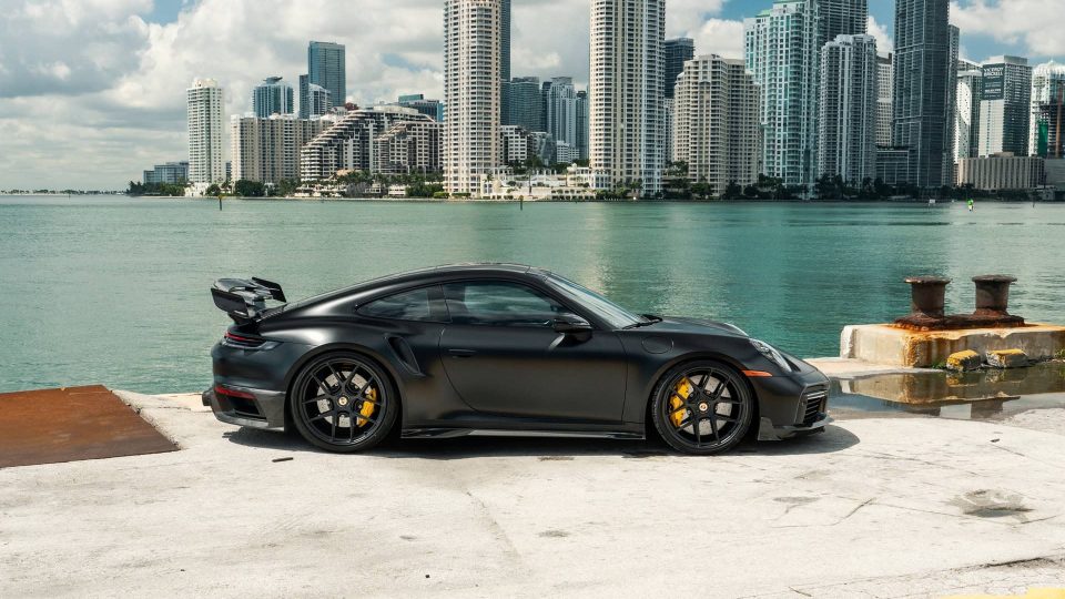 MANSORY 992 Turbo S | Black | on HRE R101 LW | Satin Black