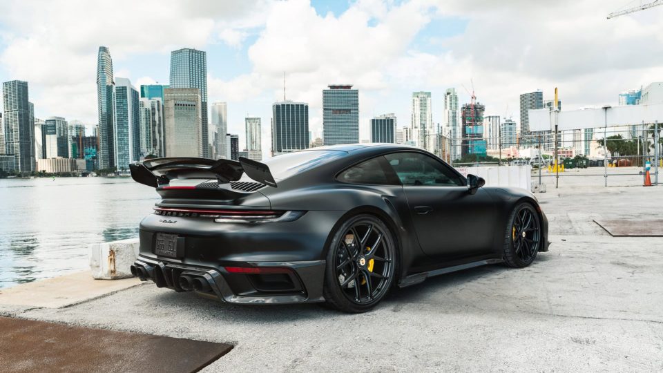 MANSORY 992 Turbo S | Black | on HRE R101 LW | Satin Black