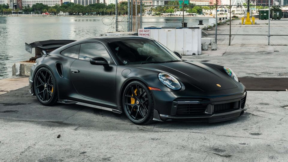 MANSORY 992 Turbo S | Black | on HRE R101 LW | Satin Black